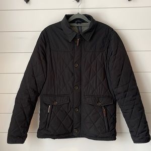 Ted Baker London 'Jarbin' Quilted Jacket - Black - Medium